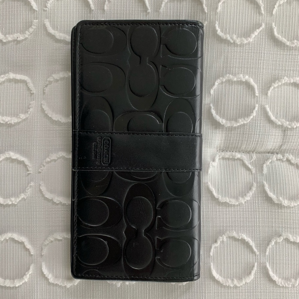 Coach Black Wallet